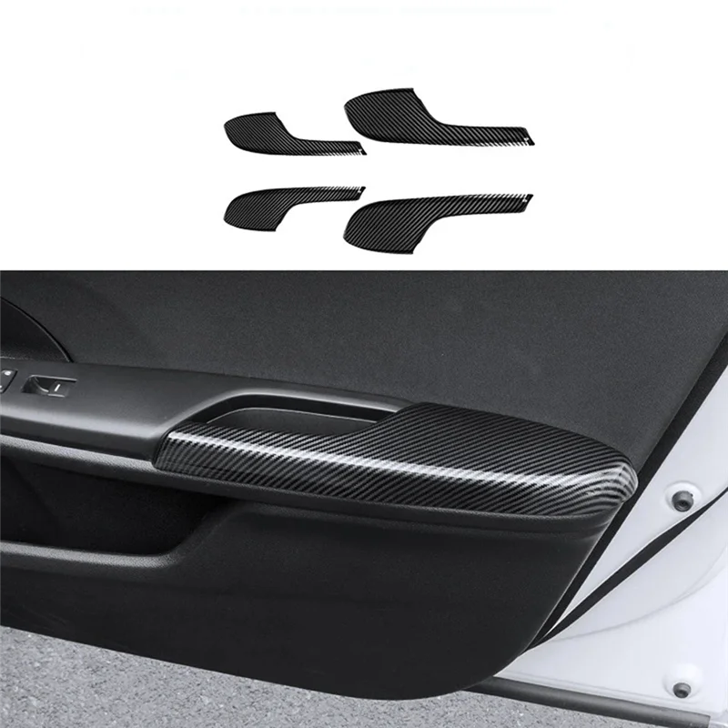 AC54-Car Maniglia per porta interna Bracciolo Cornice decorativa Patch per Honda Civic di decima generazione 2016-2021