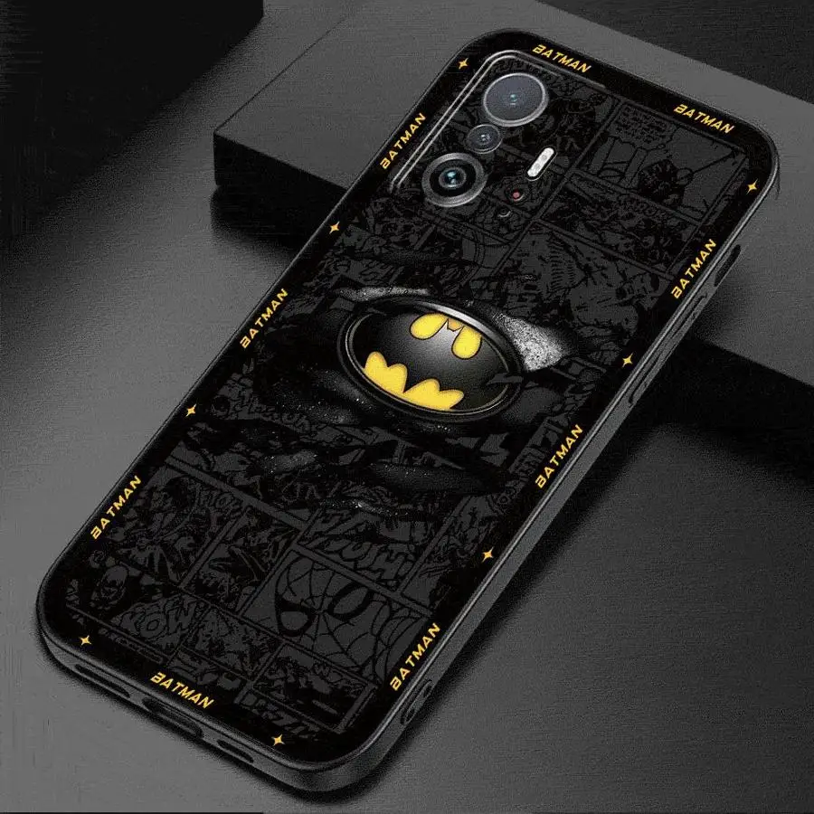 B-Batman Hero Logo phone Case for XiaomiMi 10T Pro 11 Lite 5G 11T Pro 12 12X 12 Lite 12T Pro 13 Pro 14 Pro 13 Lite