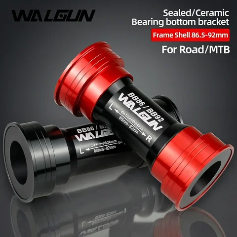 BB86 Bottom Bracket Ceramic BB86 BB92 Press Fit Bike Bottom Bracket Ceramic BB MTB Road PF4124 PF4130 PF41 41mm 24mm 30mm 29mm Shell bicycle Crank Parts