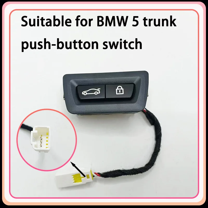 

High quality Car Intelligent Electric Combination Switch Trunk Automatic Reset Button Suitable for F10/F18 F02 BMW 5 /7 series