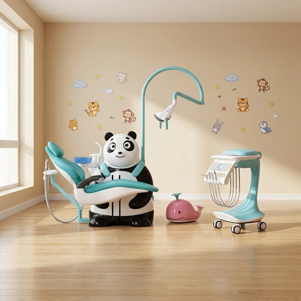 Children Pediatric Dental Chair Electric CE Certified Class II Luxury Unit 2026 Latest Model 1 Year Warranty