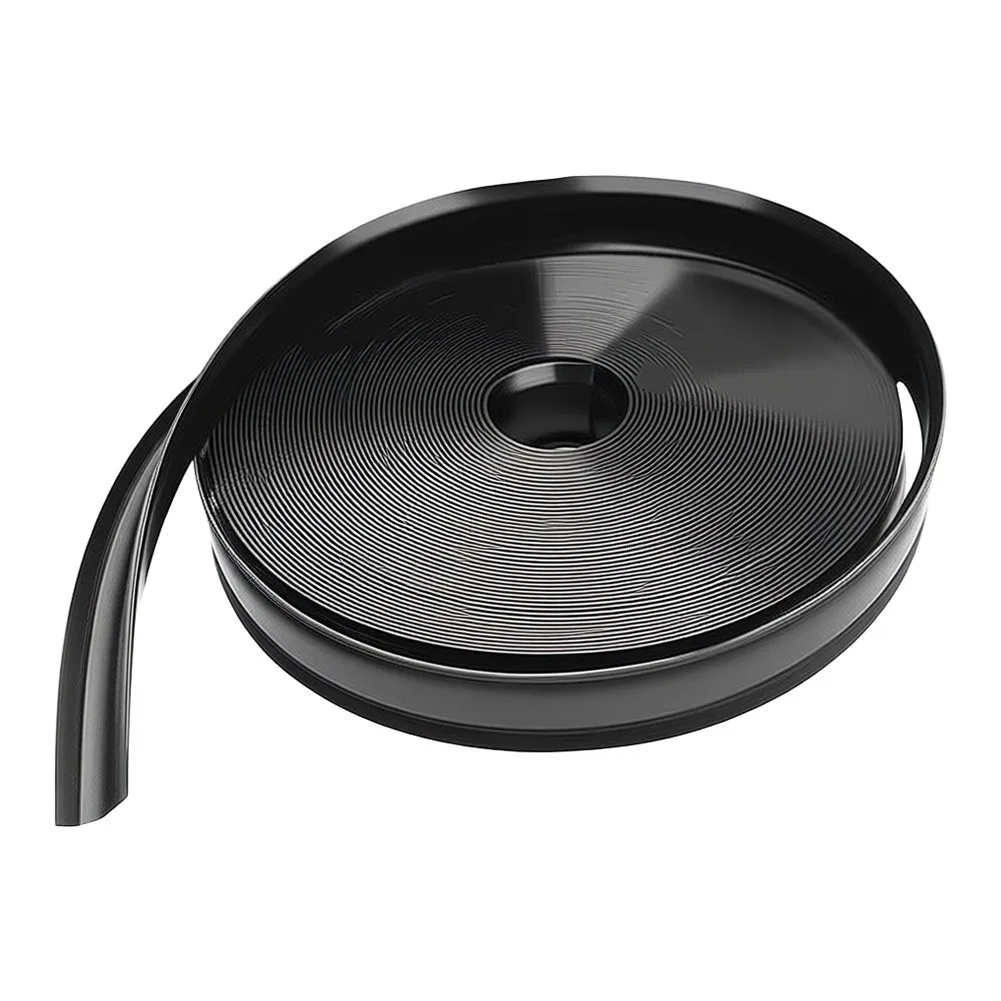 For RV Slot-Mounted TPE Trim Seal Strip Dustproof Weatherstrip Cuttable for Camper Exterior Protection 30.5m Length
