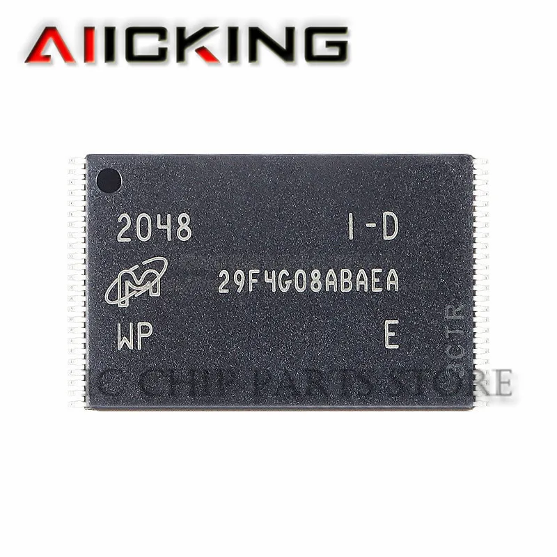 MT29F4G08ABAEAWP:E, TSOP-48 SLC NAND 플래시, 병렬 3.3V, 4Gbit, 512M x 8 비트, 48 핀 TSOP, 정품 IC 칩, 주식 있음, 5 개/로트