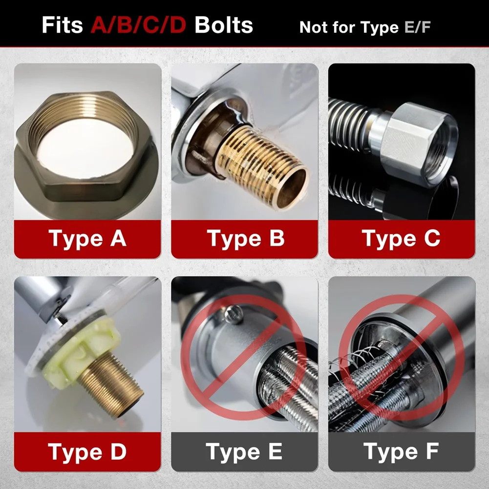 

A23P 18-In-1 Multifunctional Sink Wrench, Plumbing Tool For Faucet & Sink Installation, Undersink Basin Wrench