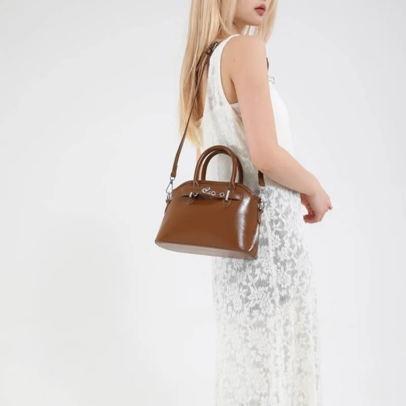 

Minimalist PU Leather Handbag For Women Small Crossbody Bag Stylish Daily Use Bag