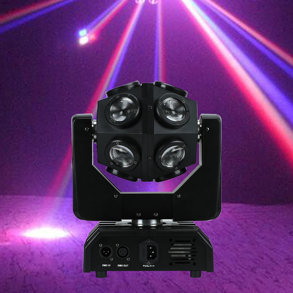 50W 12x12W RGBW 4IN1 DMX LED fit DJ Disco Party Stage Ball Moving Head Light US