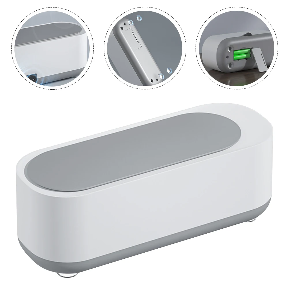 

Glasses Washing Machine Portable Cleaner Lens for Eyeglasses High Frequency Vibration Pp Clear View
