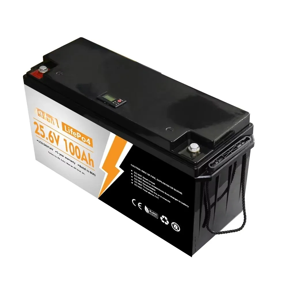 ISPS200-24 12V/24V 100Ah/200Ah Lithium Iron Battery Pack Rechargeable 6000 Cycles Solar & Home Use