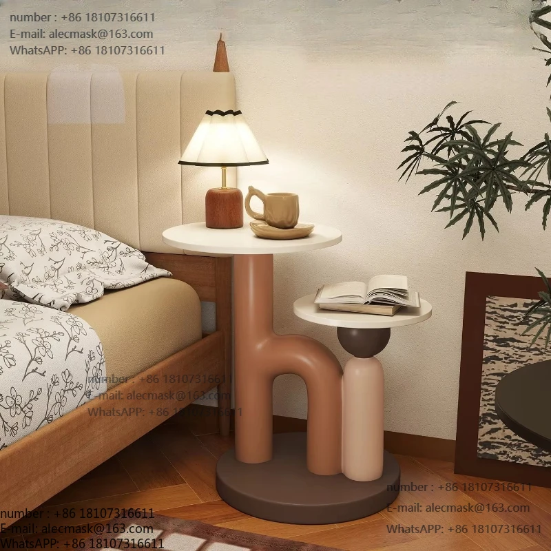 

Elegant Modern Design Bedside Table Creative Simple Bedside Table Bedroom Apartment Dining Luxury