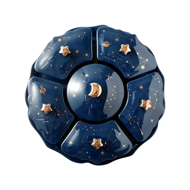 Ceramic Nut Serving Platter Tableware Set Candy Storage Plate