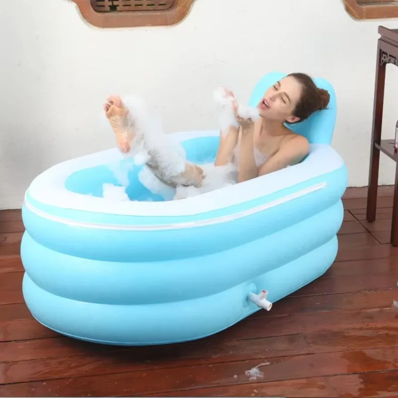 

Transparent Pvc Inflatable Plastic Swimming Pool Container Soaking Tub Bathtub