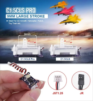 1.5g Ultra Mini CLS 9mm Linear Servo (3.7-5V) - JST/JR Plug Option for Arduino, Drone, 3D Printer
