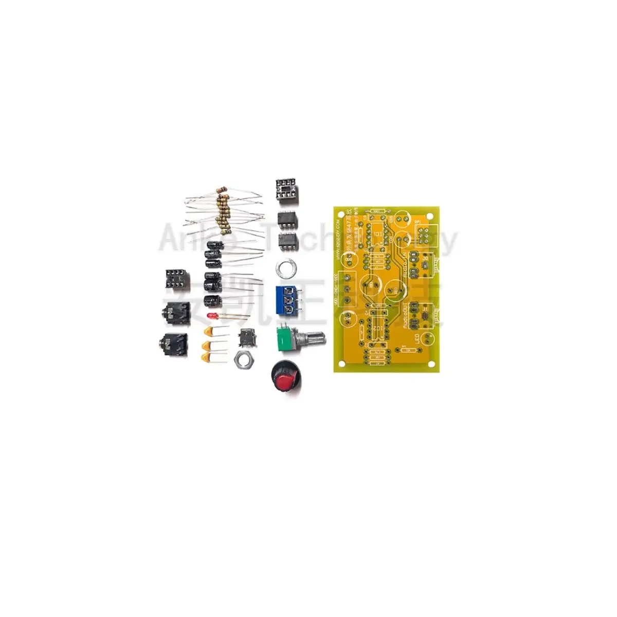 47 Classic Headphone Amplifier Kit - Pre-amplifier Circuit Welding Training Exercise Electronic Production DIY Components