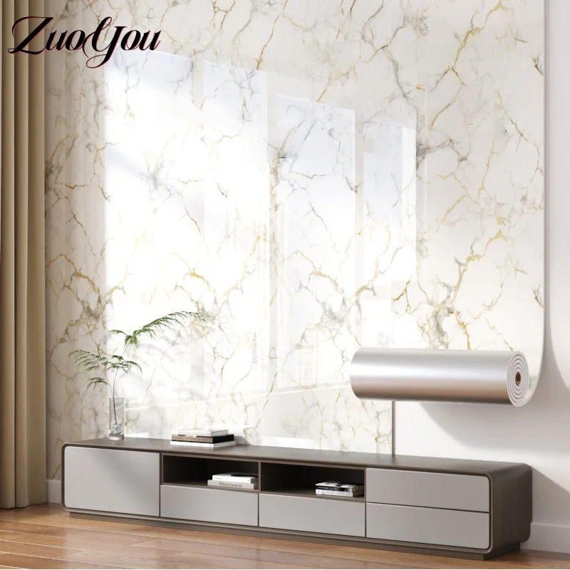

Мраморные самоклеящиеся виниловые обои, домашний декор, водонепроницаемые наклейки на стену для ремонта стен спальни, наклейки на стену