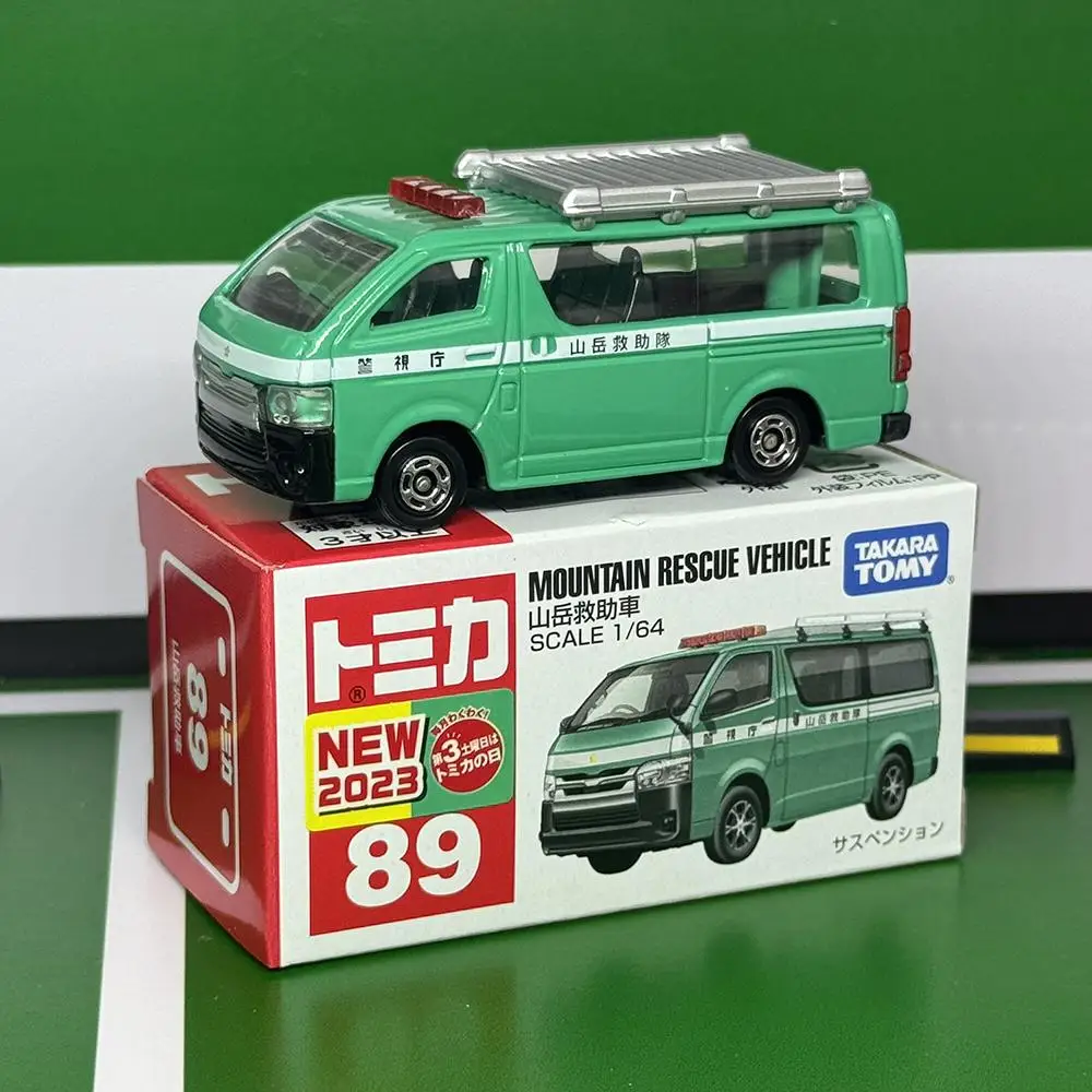 Takara Tomy Tomica No.89 Mountain Rescue Vehicle (Box) Cars Alloy Motor Vehicle Die-casting Collection Car Model Toys Ornaments