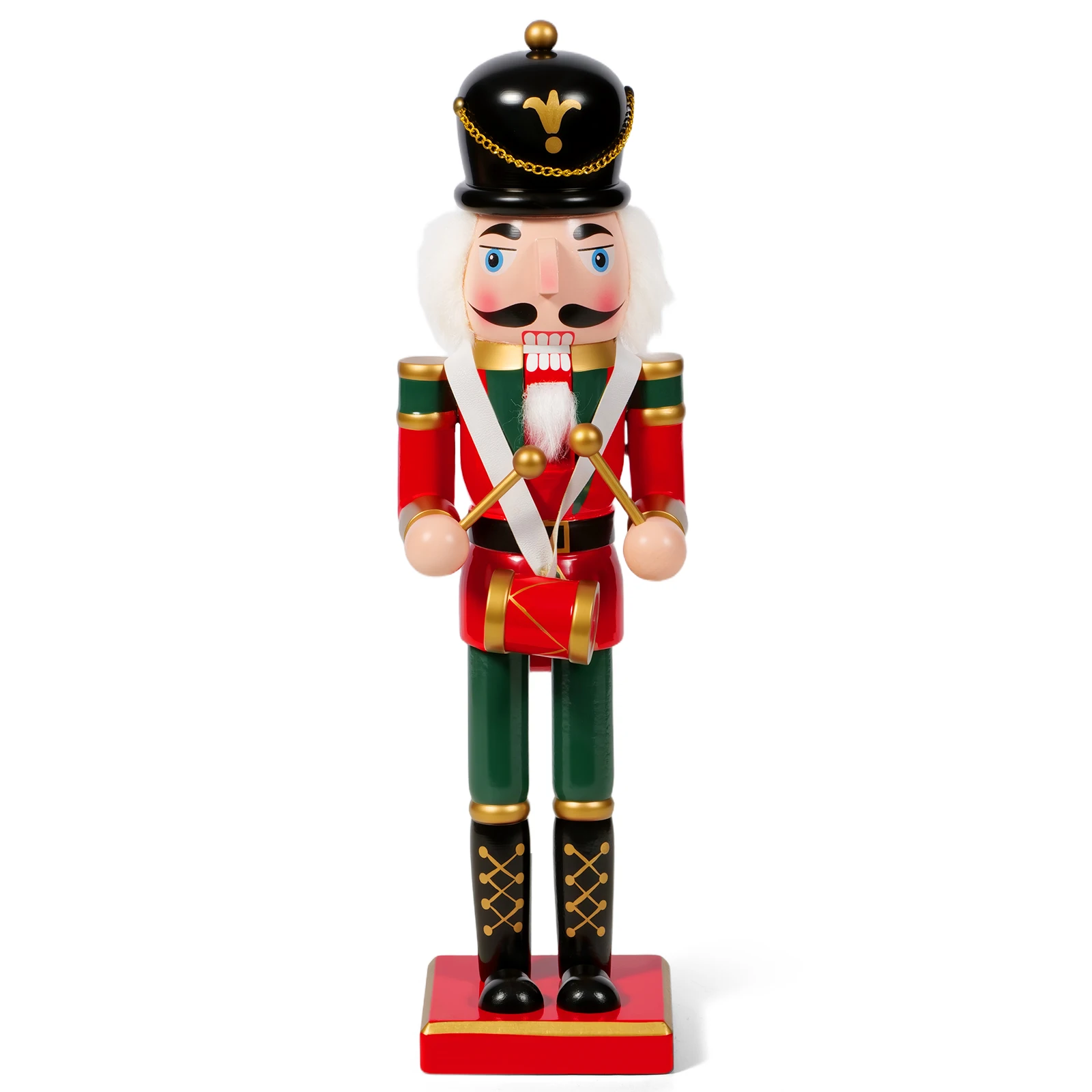Houten notenkraker marionet kerst soldaat ornament & desktop decor