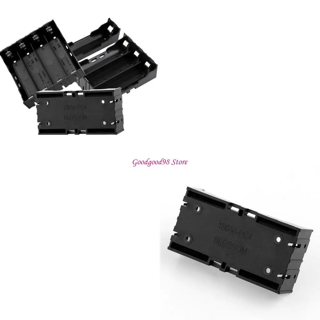 

Versatile 18650 Battery Case Holder with Pins Batteries Clip Box Suitable for Wide Variety of Electronic Applications
