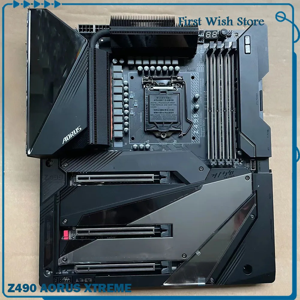 For G-i-g-a-b-y-t-e LGA 1200 Z490 E-ATX 3xM.2 SATA USB 3.2 Gen WiFi USB DAC motherboard Z490 AORUS XTREME