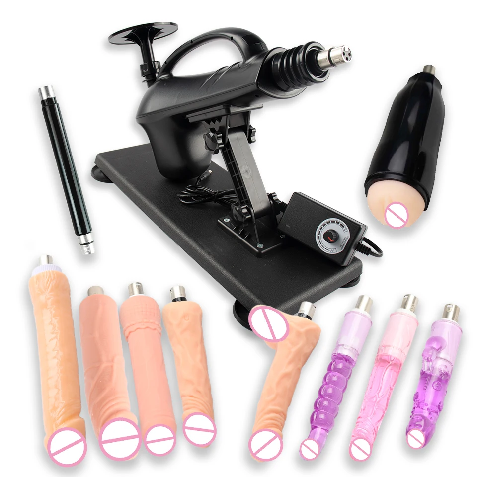 New 3XLR  Sex Machine for Woman Adjustable Masturbating Pumping SexTooys for Men Adult Toys Upgrade With Dildo sex toys