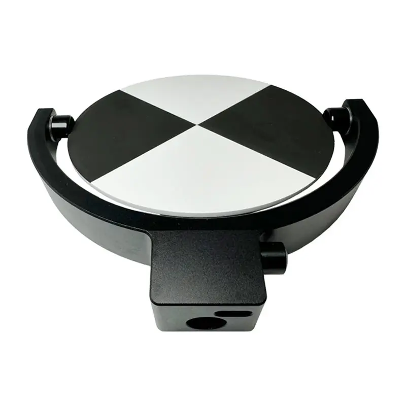 

Stylish-For Faro Laser Tracker Compatible 1PCS Adjustable Tilting 4.5 Inch Scanner Target Black And White