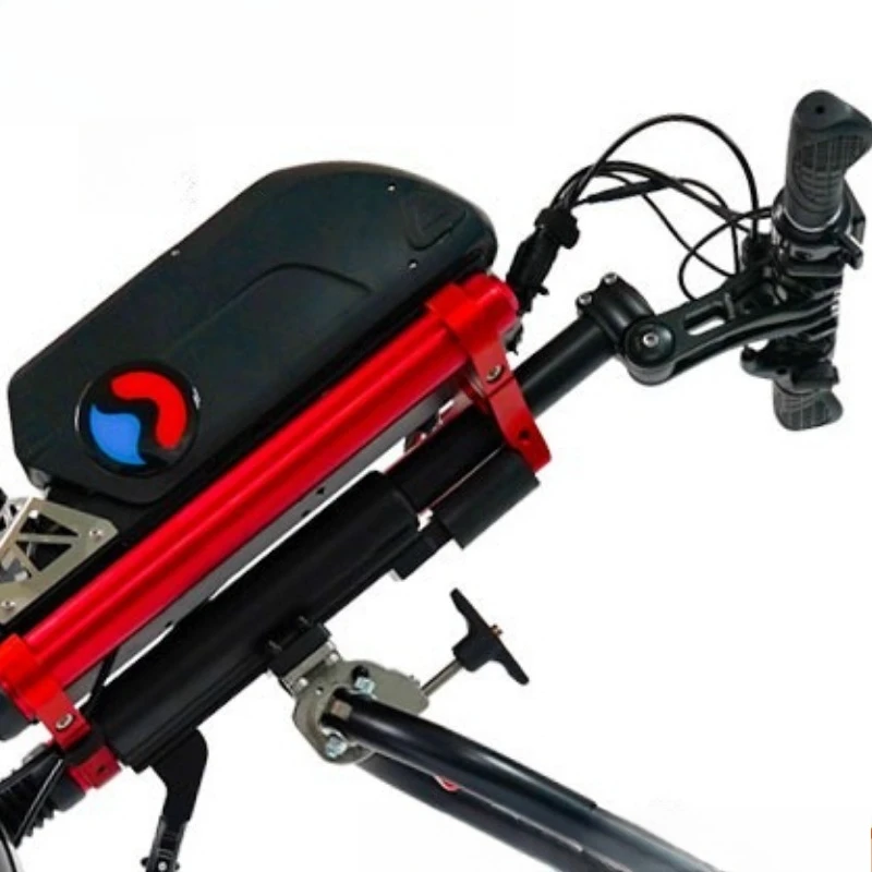 

New Hill Climbing King Q3 Wheelchair Head Electric Drive Head, Manual Sports Wheelchair, Electric Traction Head