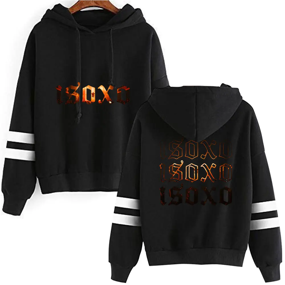 

ISOxo Vintage 90s Pullover Hoodie Fashion Merch Hoodie Pullover Sport Sweatshirt Streetwear Sweatshirt