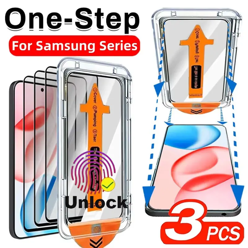 

1-3PCS HD Dust Free Easy Install Unlock Screen Protector For Google Pixel 10 Pro 9 Pro XL 9A 8 8A 7 7A 6A Pixel10 Tempered Glass