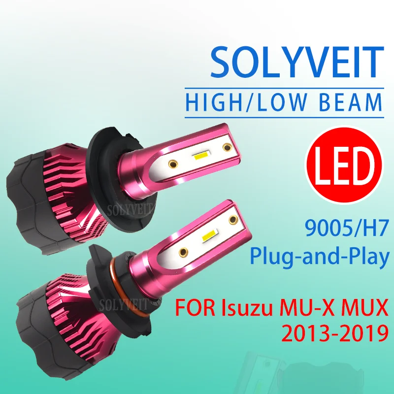 

Easy Installation Waterproof IP67 9005 H7 LED HIGH LOW HEADLIGHT BULBS FOR Isuzu MU-X MUX 2013 2014 2015 2016 2017 2018 2019