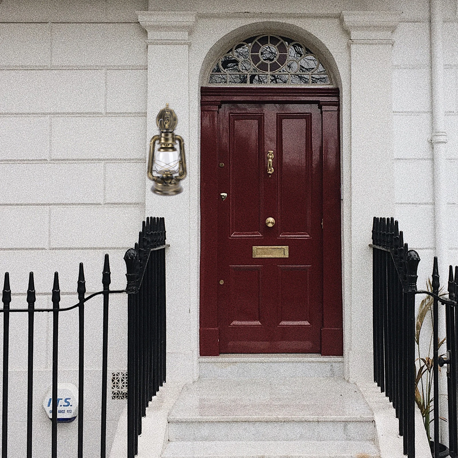 مصباح كلاسيكي مصباح جداري ديكور صناعي عتيق لمطعم المنزل ديكور غرفة النوم الداخلية