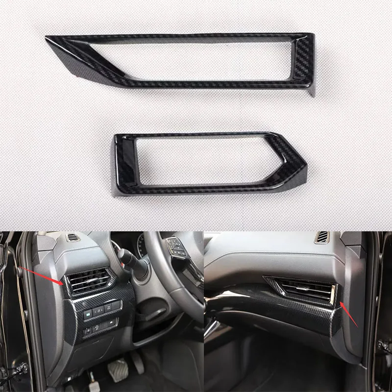 For Nissan Sentra SYLPHY 2020 2021 Left Hand Drive Car Dashboard Side Air Vent Frame Trim Sticker Inner Accessories