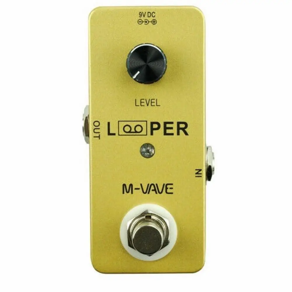 

M-Vave Guitar Effect Pedal Mini Looper Guitar Looper Electronic Pedal 5 Min Loop Unlimited Musical Instrument Full Metal Shell