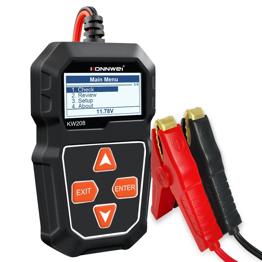 6V 12V Battery Tester Car Battery Tester In-car Testing Fast Accuracy Testing Automotive Charging System Tester