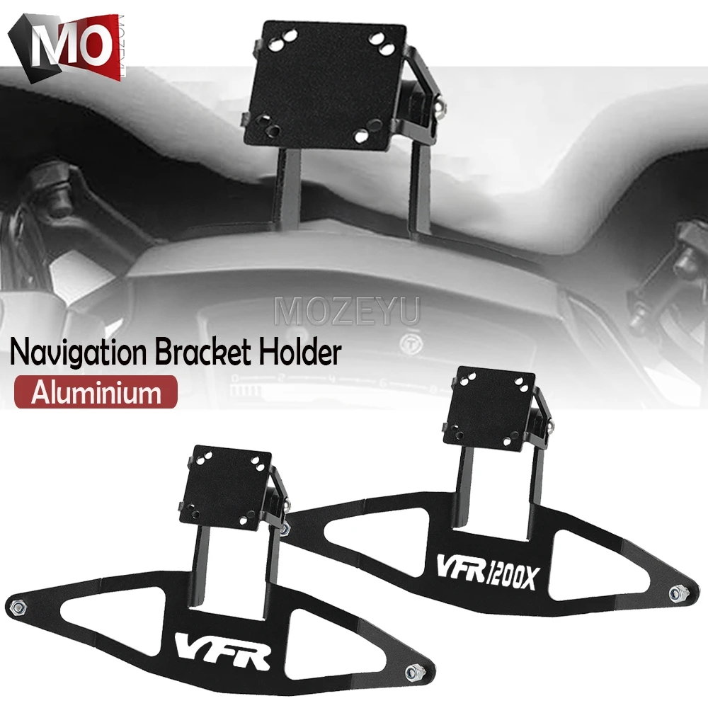 

Motorcycle Navigation Plate Bracket GPS Phone Mount Holder For Honda VFR1200X Crosstourer VFR 1200X 1200 VFR1200 X 2012 - 2017