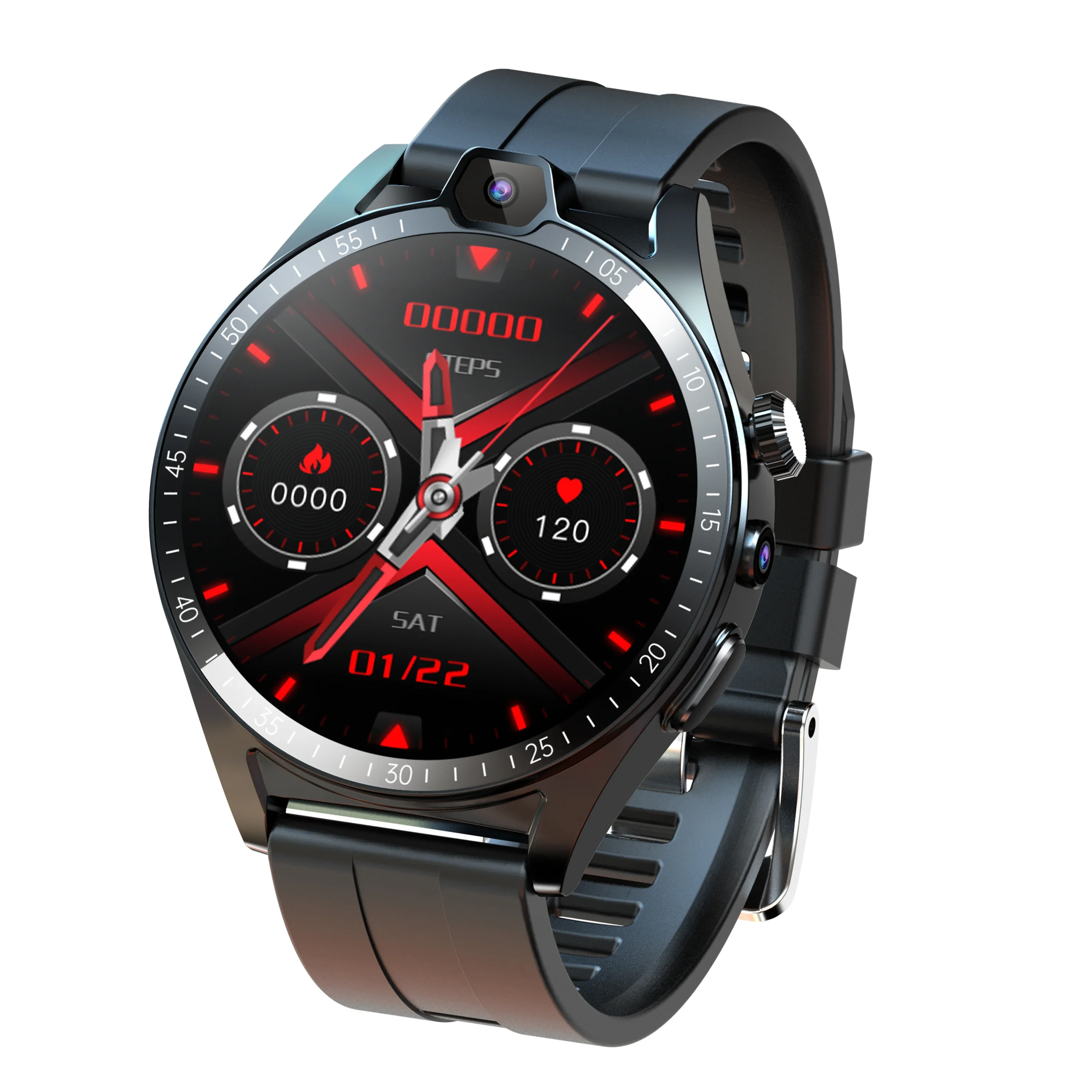 

Best Selling L01 Smart Watch 4GB+64GB 500W HD Dual Camera Health Monitoring Video Call NFC Smartwatch