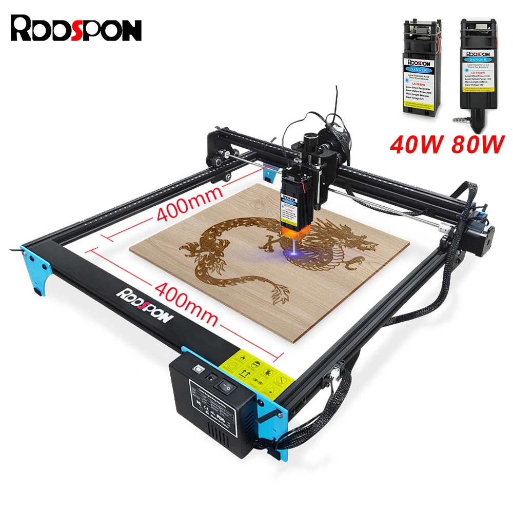 

Woodwking CNC Laser Engraver 80W 40W Fixed-Focus Laser Engraving Machine Wood Router Cutting Engraving Metal Frames Machinery