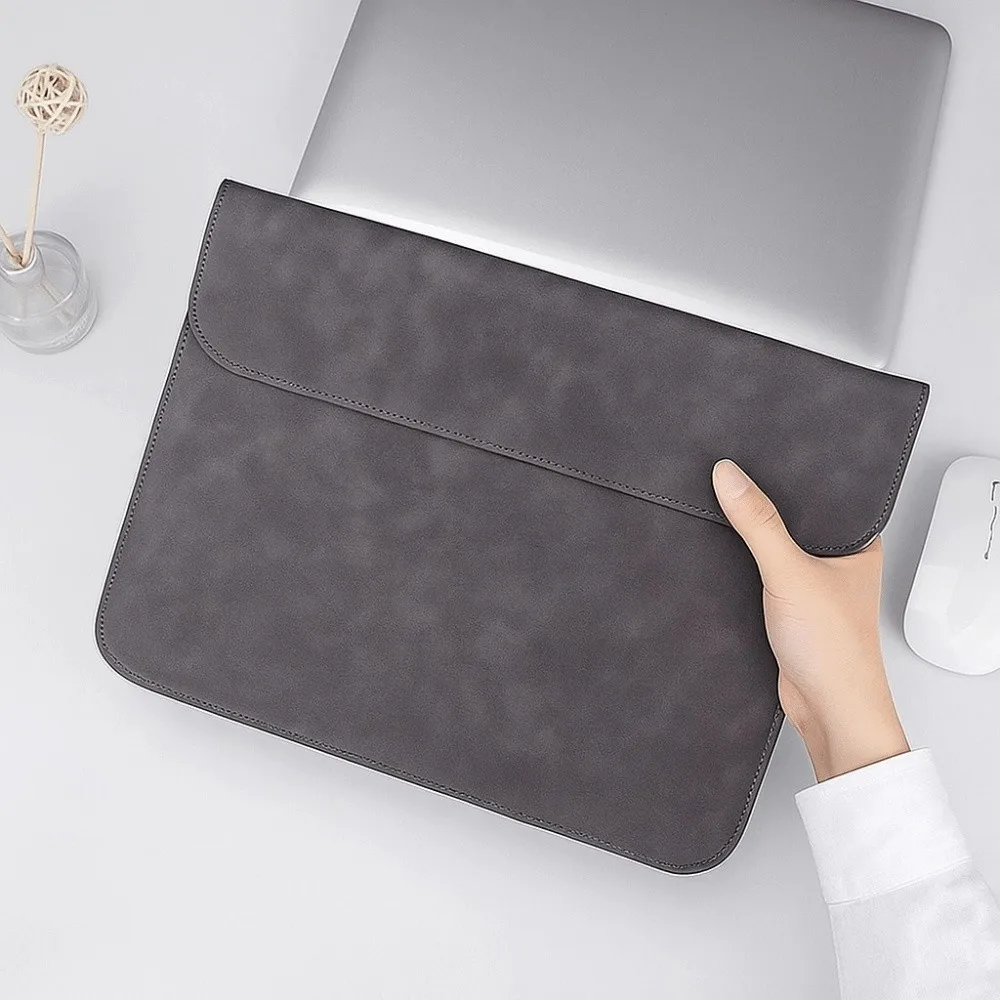 

Стильный устойчивый к царапинам чехол для ноутбука из искусственной кожи, износостойкий чехол для переноски планшета, водонепроницаемый чехол для планшета, офисное использование