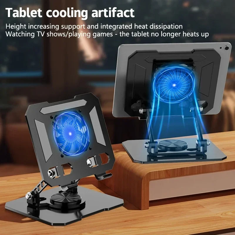 Bracket Universal Stand Aluminum Holder Alloy Flat For Apple Ipad Pro Air Mini Android Tablet Phone 180 Folding 360 Rotation