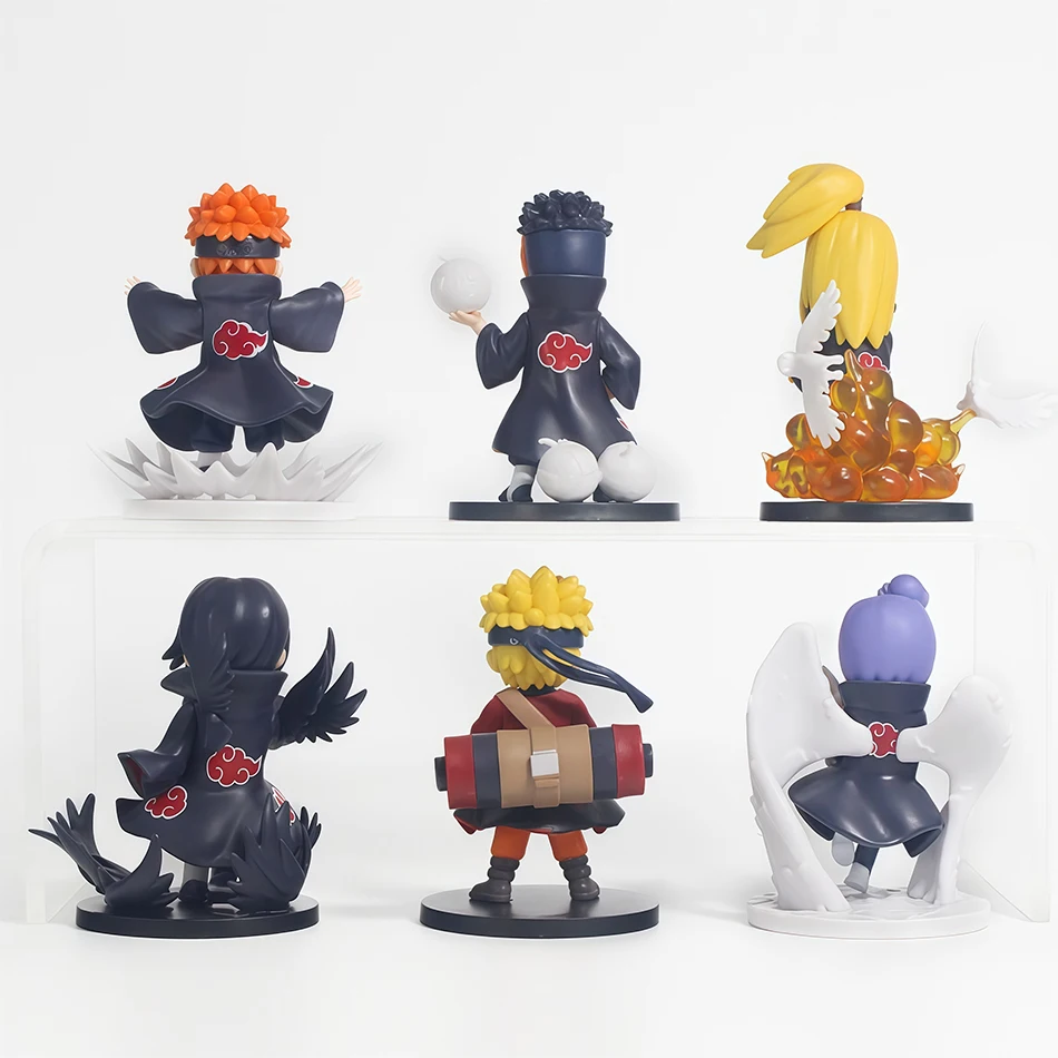 NEW Naruto Shippuden Akatsuki Arc Series Trendy Blind Random Box Toys Mystery Box Guess Action Figure Surprise Toy Gifts - view 6