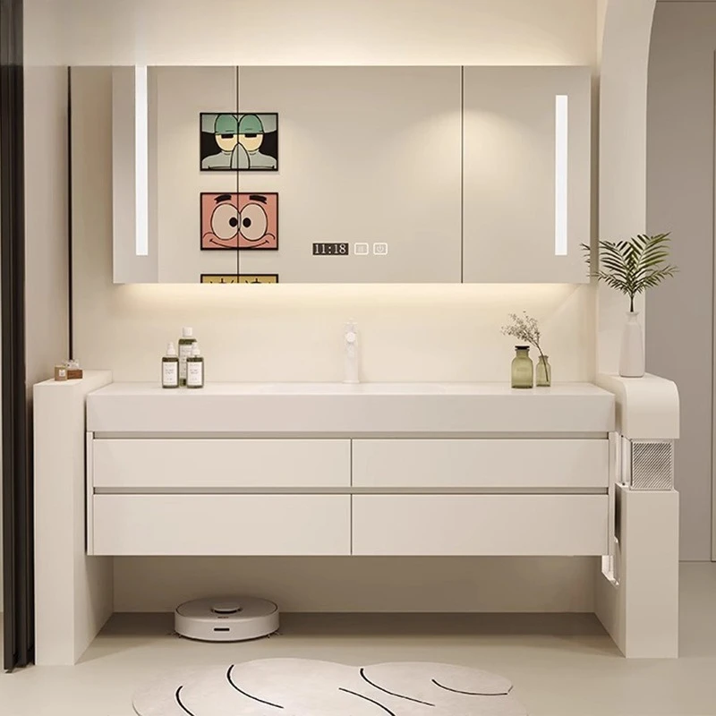 حوض حمام من خشب البلوط المتكامل للرياح اليابانية، حوض غسيل، حوض غسيل، حمام #3