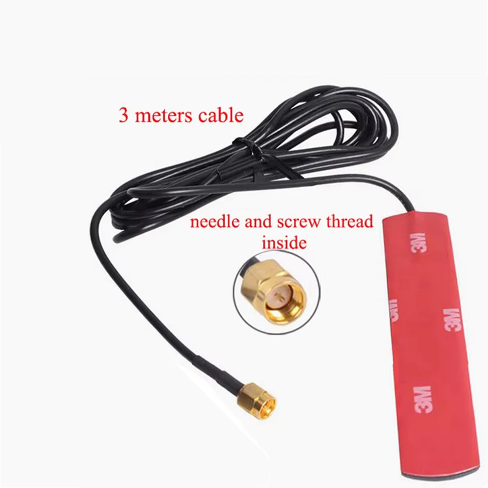 10pcs/lot 3G/4G LTE Antenna,698-2700MHz Patch with 3M 9.8ft Extension Cable for Sticky Mount