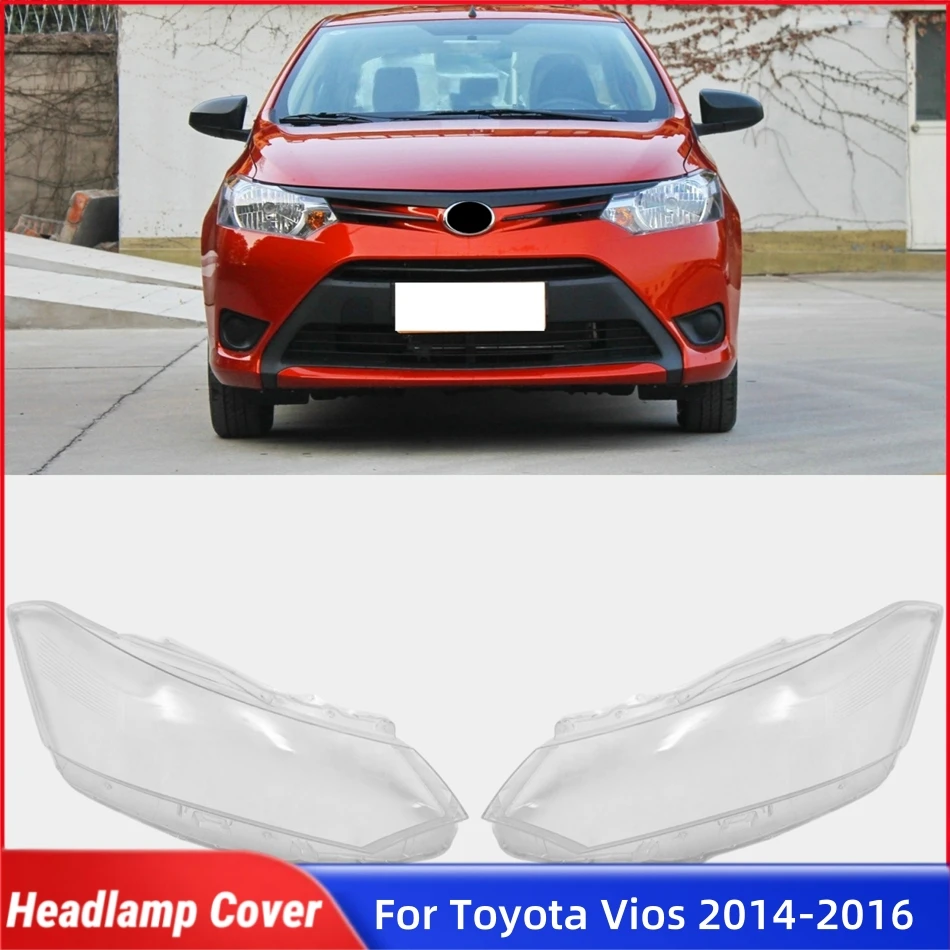 

Для Toyota Vios 2014 2015 2016, автоаксессуары, линза, корпус фары, передняя фара автомобиля, крышка объектива, корпус фары