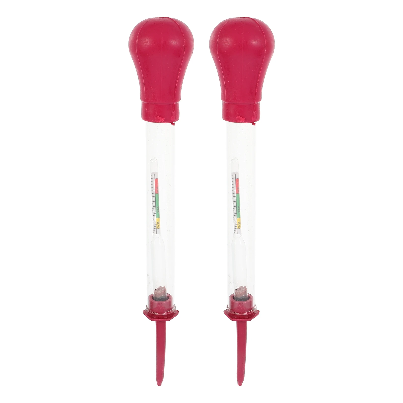 2pcs Hydrometer Testing Density -Hydraulic Water Acid Specific Gravity Meter Medical Teaching Tools Lab