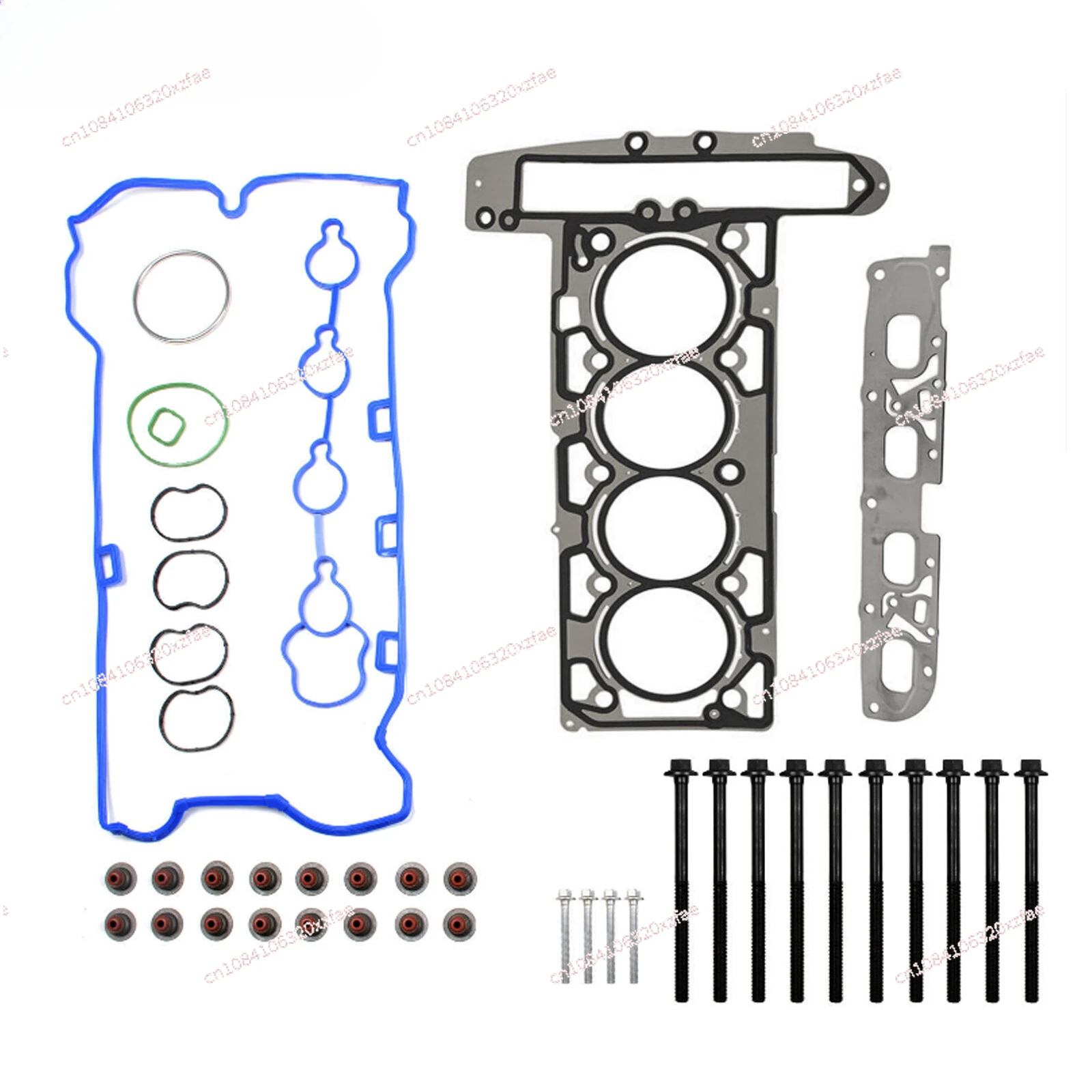 For GM Ecotec 2.0 L 2.4 L Timing Chain Kit Oil Pump Solenoid Valve Actuator Gear Cover