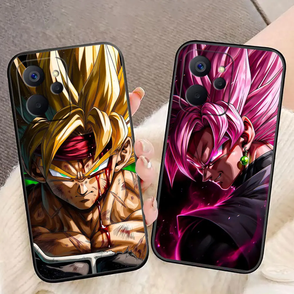 Чехол для телефона D-Dragon Ball Goku Super Saiyan для Realme 16 15 15T 14 13 12 11 10 9 9I 8 8I 7 7I PRO PLUS, чехол-накладка DIY