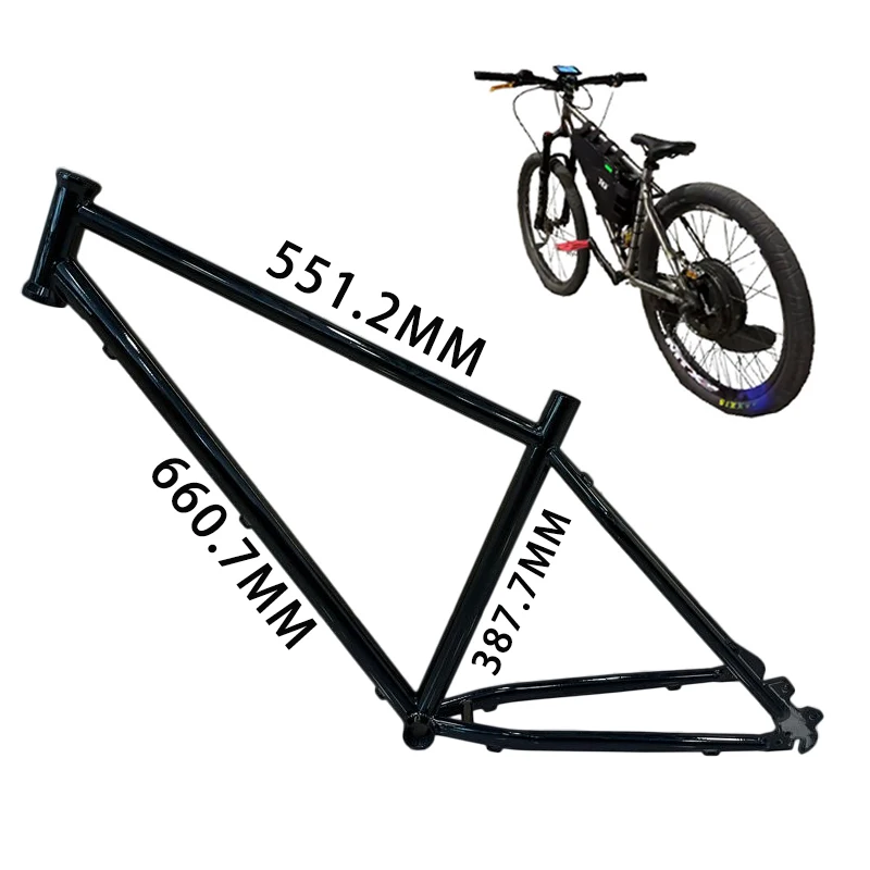 TRB E Bike Frame For Surron Light Bee X Strengthen Main Frame Cr-Mo Steel Electric Bike Frame
