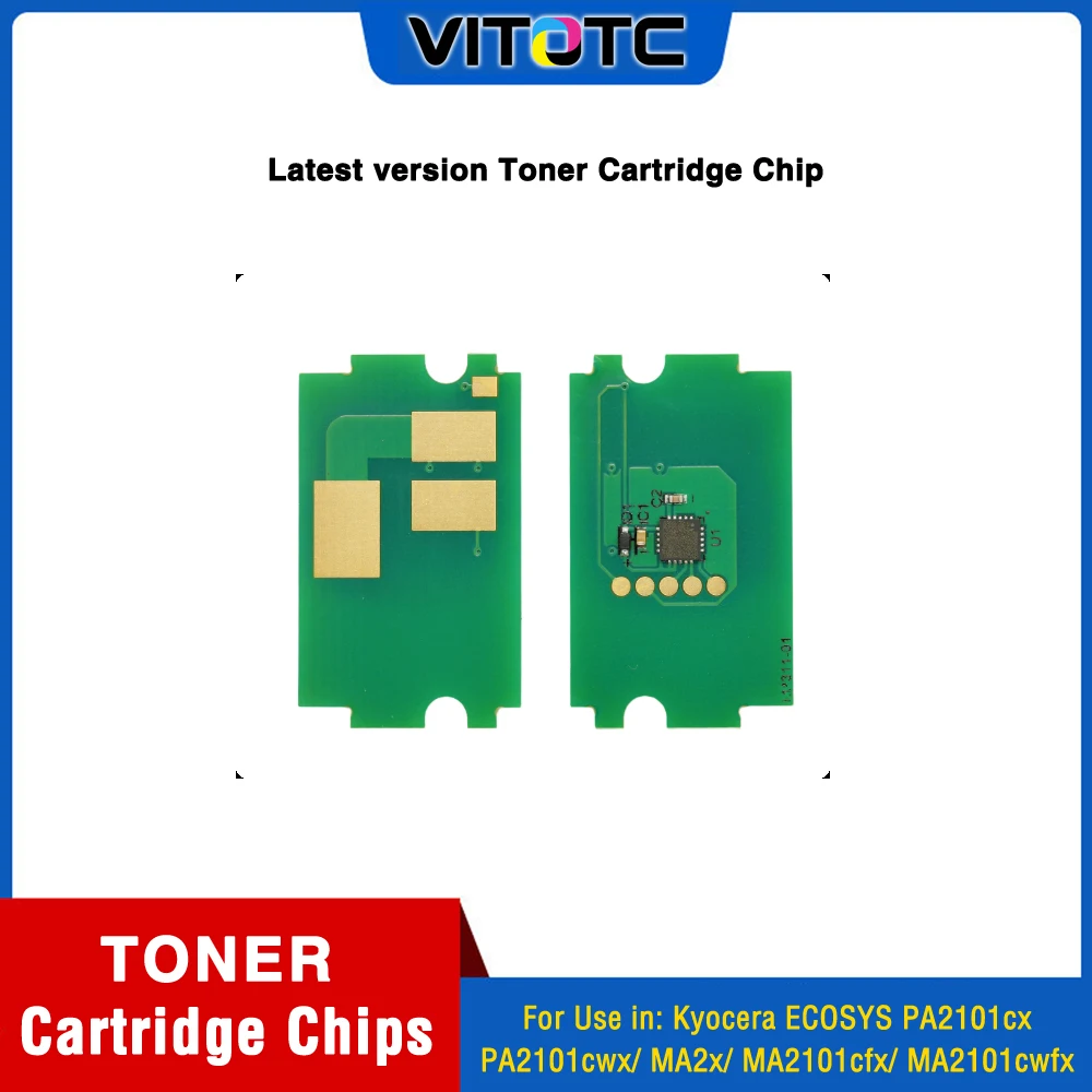 TK-5480 TK-5482 CMYK 4 Color Toner Cartridge Chip For Kyocera ECOSYS PA2101cx MA2101cfx MFP Laser Printer Refill Reset