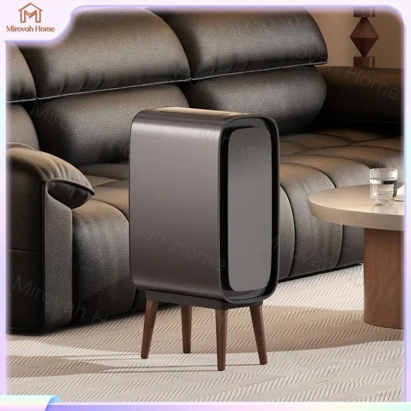 For Smart Sensor Trash Can Automatic Induction Waste Bin Narrow Slot Garbage Can for Bathroom Toilet Living Room