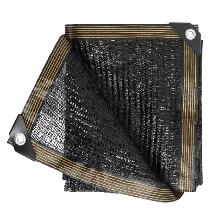 

50 Shade Cloth 6.5x10FT Sun Shade Cover Net Mesh Tarp with Grommets for Greenhouse Plant Garden Patio Pergola Sun Shade Canopy