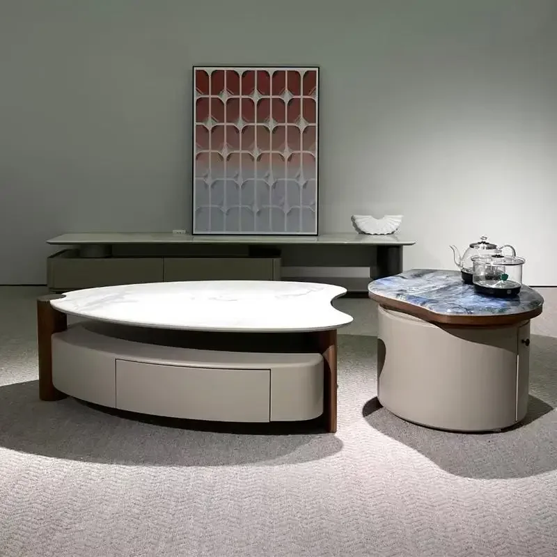 FG10Modern simple small apartment multi-functional household small tea table advanced coffee table combination