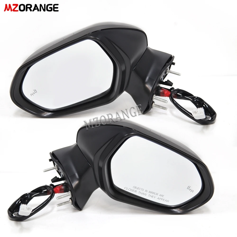 Rear View Mirror For Toyota Camry 2018 2019-2021 Car Side Wing Door mirrors  turn signal light blind spot glass lens  accessory